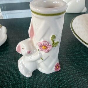 Vintage Avon Ceramic Hand Painted 5 piece set